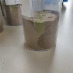 Vriesdrogen van het bodemstaal